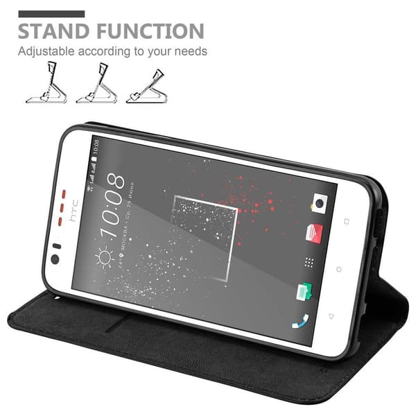 HTC Desire 10 LIFESTYLE / Desire 825 Fodral Skal Plånboksfodral Case med magnetisk stängning, ståfunktion och kortficka