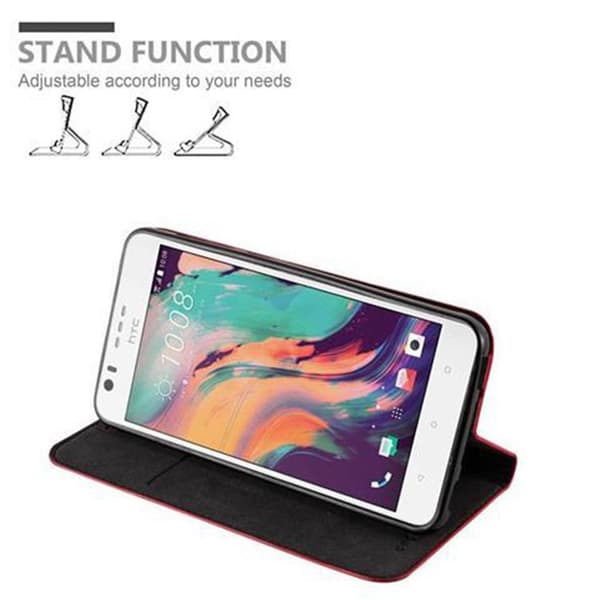 HTC Desire 10 LIFESTYLE / Desire 825 Fodral Skal Plånboksfodral Case med magnetisk stängning, ståfunktion och kortficka