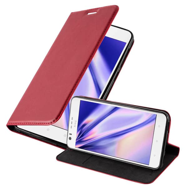 HTC Desire 10 LIFESTYLE / Desire 825 Fodral Skal Plånboksfodral Case med magnetisk stängning, ståfunktion och kortficka