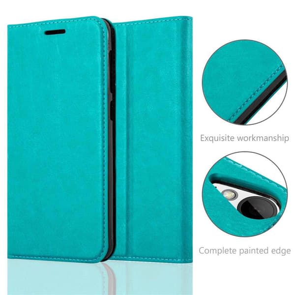HTC Desire 10 LIFESTYLE / Desire 825 Fodral Skal Plånboksfodral Case med magnetisk stängning, ståfunktion och kortficka