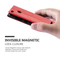Miniatyrbild 6 av 7: Xiaomi RedMi 3S Fodral Skal Plånboksfodral Case med magnetisk stängning, ståfunktion och kortficka
