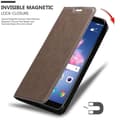 Pikkukuva 8 / 8: Huawei P SMART 2018 / Enjoy 7S Suojakotelo Suojakuori Lompakkokotelo Matkapuhelinkotelo jossa magneettisuljenta, jalusta-toiminto ja korttitasku