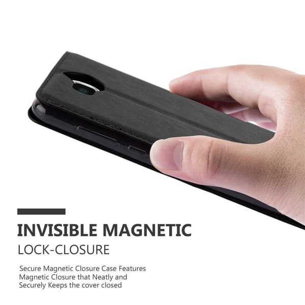 Lommebokdeksel til Huawei Y5 2017 / Y6 2017 Deksel med magnetisk lukking, stativfunksjon og kortlomme