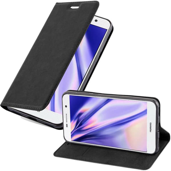 Lommebokdeksel til Huawei Y5 2017 / Y6 2017 Deksel med magnetisk lukking, stativfunksjon og kortlomme
