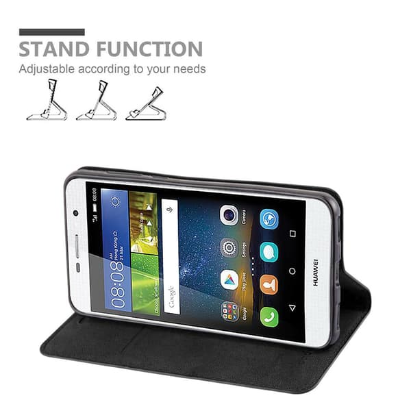Huawei Y5 2017 / Y6 2017 Fodral Skal Plånboksfodral Case med magnetisk stängning, ståfunktion och kortficka