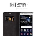 Pikkukuva 7 / 7: Huawei P10 LITE Suojakotelo Suojakuori Lompakkokotelo Matkapuhelinkotelo jossa magneettisuljenta, jalusta-toiminto ja korttitasku