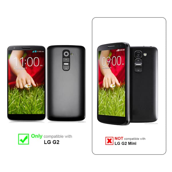LG G2 Suojakotelo Suojakuori Lompakkokotelo Matkapuhelinkotelo jossa magneettisuljenta, jalusta-toiminto ja korttitasku