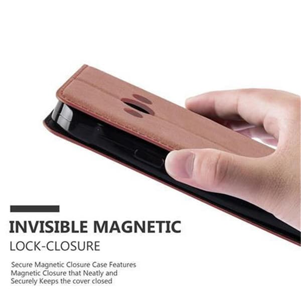 Lommebokdeksel til Samsung Galaxy XCover 3 Deksel med magnetisk lukking, stativfunksjon og kortlomme