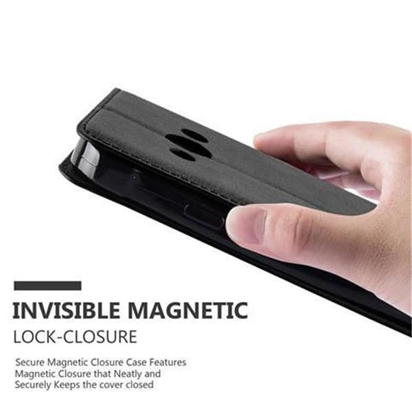 Lommebokdeksel til Samsung Galaxy XCover 3 Deksel med magnetisk lukking, stativfunksjon og kortlomme