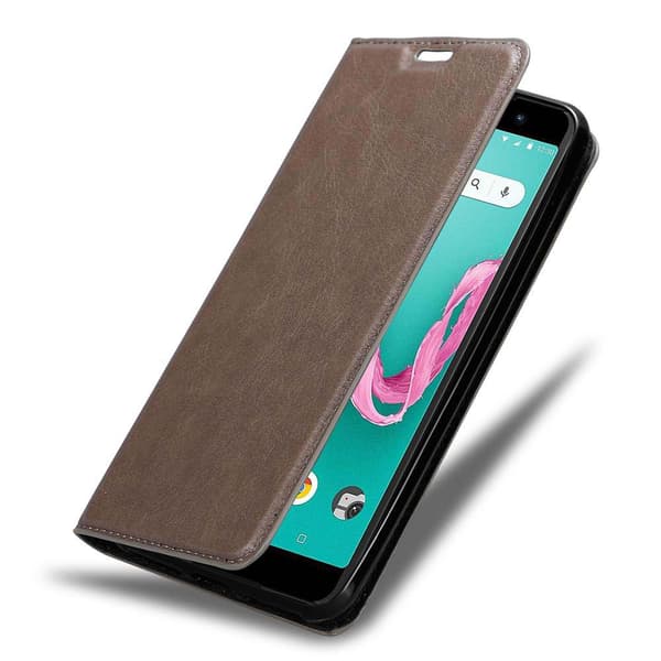 WIKO LENNY 5 Suojakotelo Suojakuori Lompakkokotelo Matkapuhelinkotelo jossa magneettisuljenta, jalusta-toiminto ja korttitasku