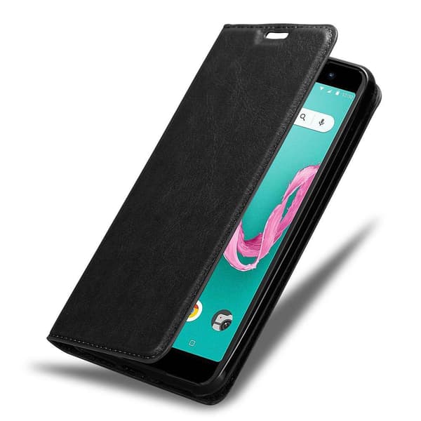 WIKO LENNY 5 Suojakotelo Suojakuori Lompakkokotelo Matkapuhelinkotelo jossa magneettisuljenta, jalusta-toiminto ja korttitasku