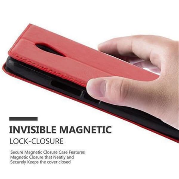 WIKO ROBBY Fodral Skal Plånboksfodral Case med magnetisk stängning, ståfunktion och kortficka
