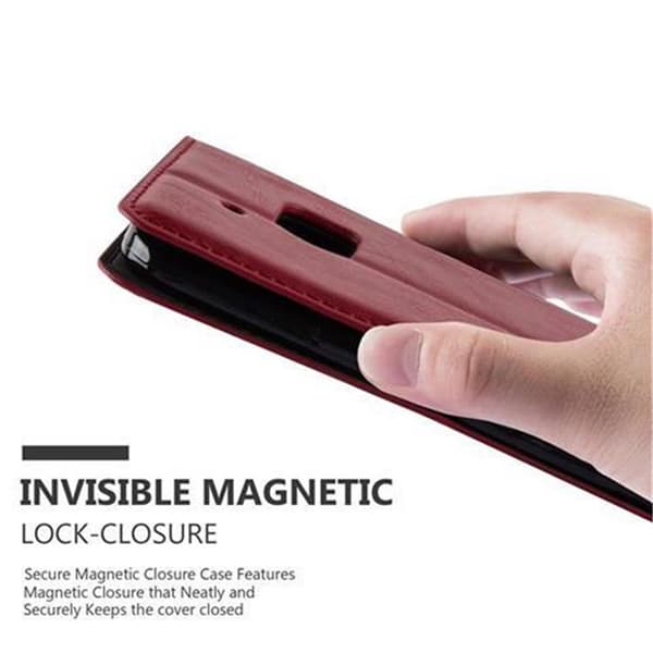 HTC ONE M10 Fodral Skal Plånboksfodral Case med magnetisk stängning, ståfunktion och kortficka