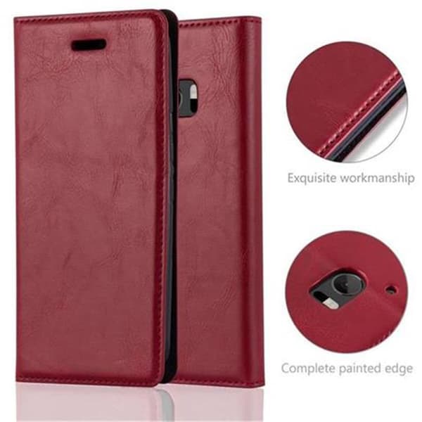 HTC ONE M10 Fodral Skal Plånboksfodral Case med magnetisk stängning, ståfunktion och kortficka