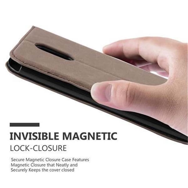 Lommebokdeksel til LG STYLUS 3 Deksel med magnetisk lukking, stativfunksjon og kortlomme