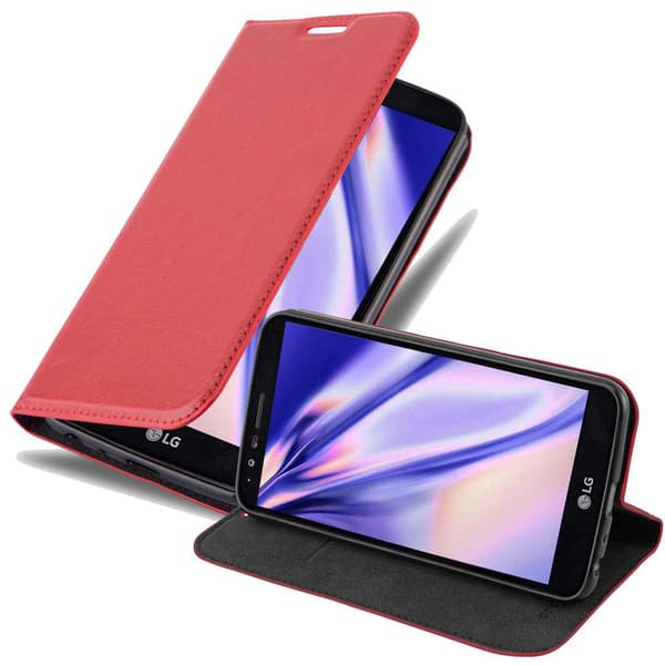 LG STYLUS 3 Fodral Skal Plånboksfodral Case med magnetisk stängning, ståfunktion och kortficka