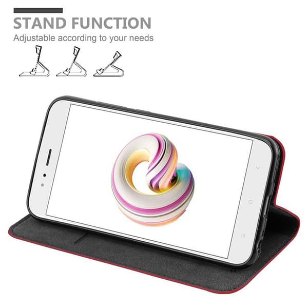 Xiaomi Mi A1 / Mi 5X Fodral Skal Plånboksfodral Case med magnetisk stängning, ståfunktion och kortficka