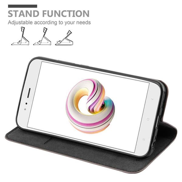 Xiaomi Mi A1 / Mi 5X Fodral Skal Plånboksfodral Case med magnetisk stängning, ståfunktion och kortficka