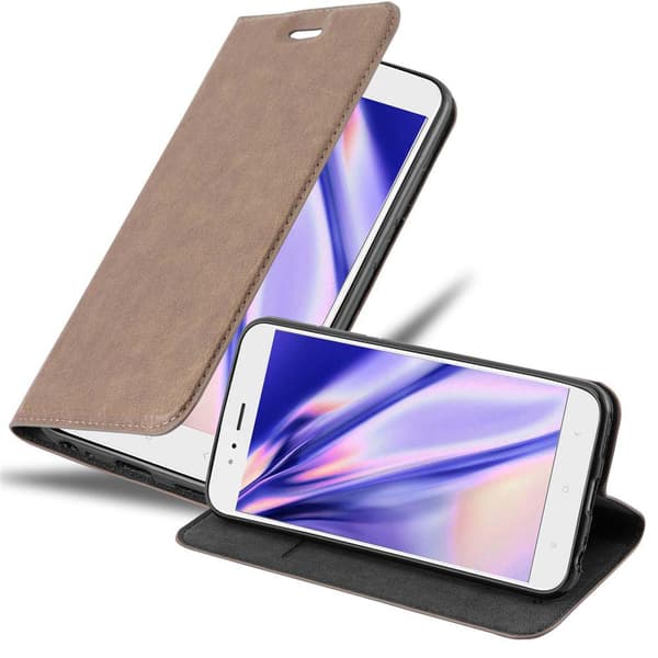 Lommebokdeksel til Xiaomi Mi A1 / Mi 5X Deksel med magnetisk lukking, stativfunksjon og kortlomme