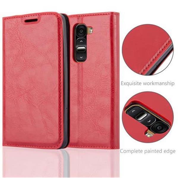 LG G2 MINI Fodral Skal Plånboksfodral Case med magnetisk stängning, ståfunktion och kortficka