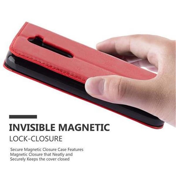 LG G2 MINI Fodral Skal Plånboksfodral Case med magnetisk stängning, ståfunktion och kortficka