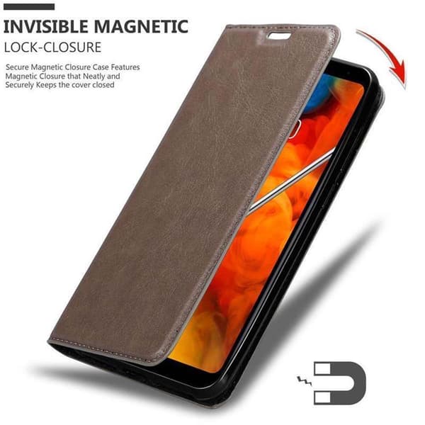 LG Q STYLUS Fodral Skal Plånboksfodral Case med magnetisk stängning, ståfunktion och kortficka
