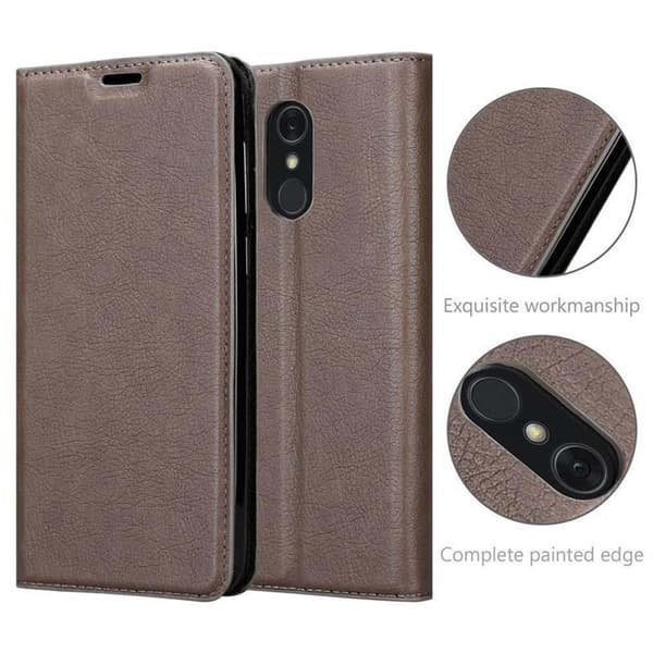 LG Q STYLUS Fodral Skal Plånboksfodral Case med magnetisk stängning, ståfunktion och kortficka