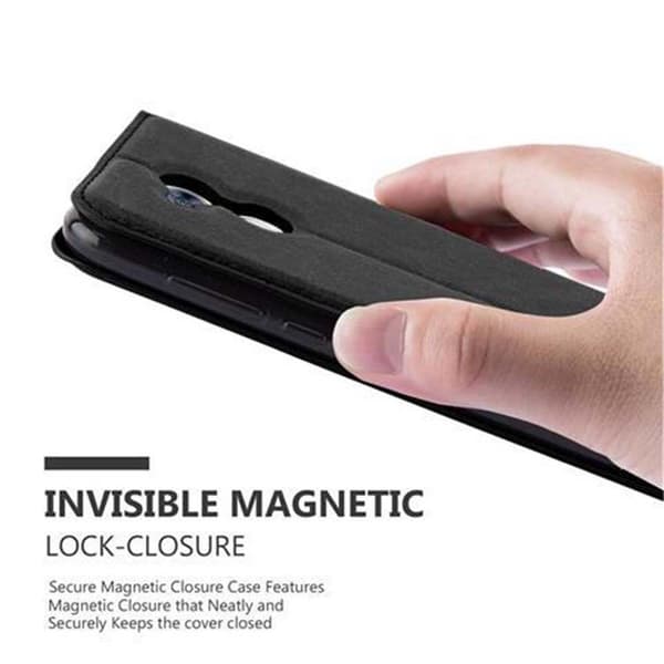 Honor 6A Suojakotelo Suojakuori Lompakkokotelo Matkapuhelinkotelo jossa magneettisuljenta, jalusta-toiminto ja korttitasku