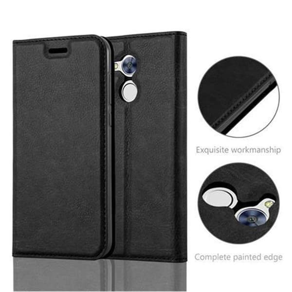 Honor 6A Suojakotelo Suojakuori Lompakkokotelo Matkapuhelinkotelo jossa magneettisuljenta, jalusta-toiminto ja korttitasku
