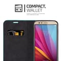 Pikkukuva 6 / 6: Honor 5X / Play 5X / Huawei GR5 2016 Suojakotelo Suojakuori Lompakkokotelo Matkapuhelinkotelo jossa magneettisuljenta, jalusta-toiminto ja korttitasku