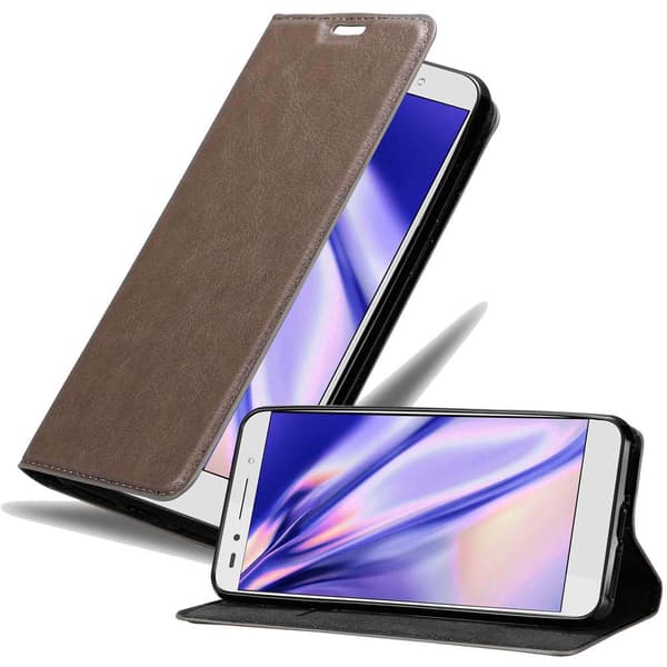 Honor 7 Suojakotelo Suojakuori Lompakkokotelo Matkapuhelinkotelo jossa magneettisuljenta, jalusta-toiminto ja korttitasku