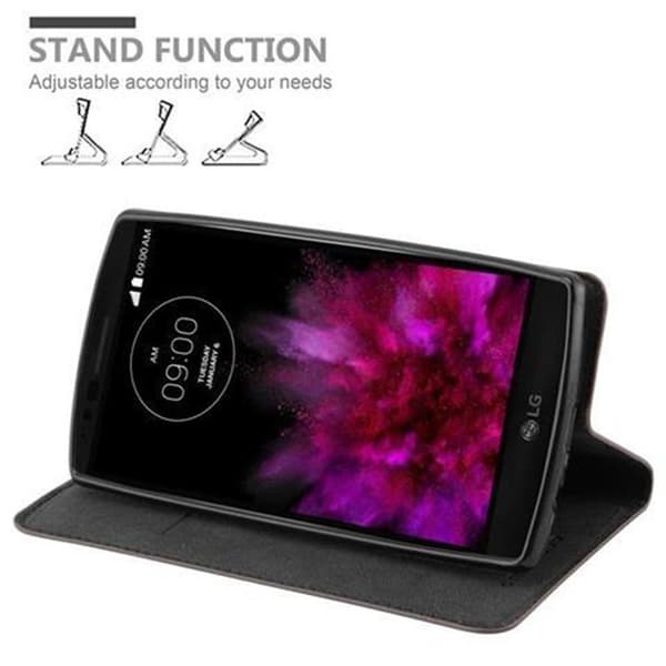 Lommebokdeksel til LG G FLEX 2 Deksel med magnetisk lukking, stativfunksjon og kortlomme