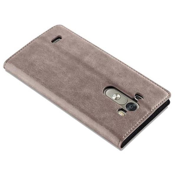 Lommebokdeksel til LG G3 Deksel med magnetisk lukking, stativfunksjon og kortlomme