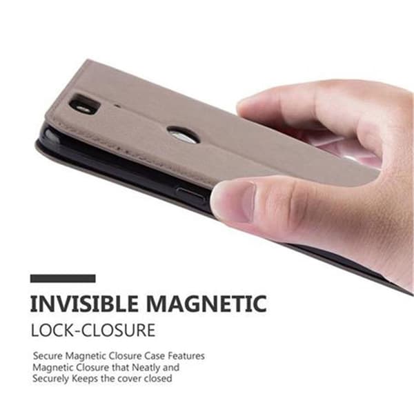 Huawei Google NEXUS 6P Suojakotelo Suojakuori Lompakkokotelo Matkapuhelinkotelo jossa magneettisuljenta, jalusta-toiminto ja korttitasku