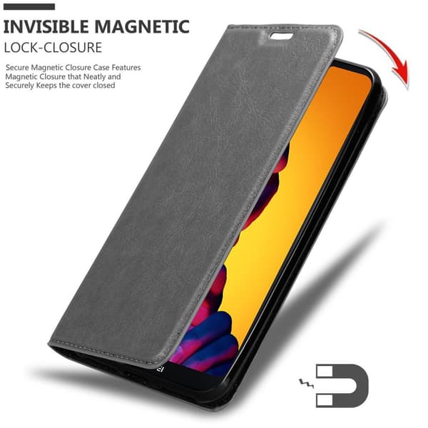 Huawei P20 LITE 2018 / NOVA 3E Suojakotelo Suojakuori Lompakkokotelo Matkapuhelinkotelo jossa magneettisuljenta, jalusta-toiminto ja korttitasku