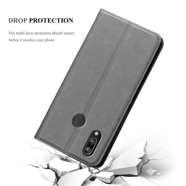 Huawei P20 LITE 2018 / NOVA 3E Suojakotelo Suojakuori Lompakkokotelo Matkapuhelinkotelo jossa magneettisuljenta, jalusta-toiminto ja korttitasku