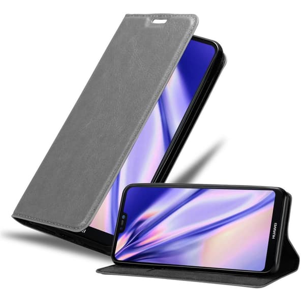 Huawei P20 LITE 2018 / NOVA 3E Suojakotelo Suojakuori Lompakkokotelo Matkapuhelinkotelo jossa magneettisuljenta, jalusta-toiminto ja korttitasku