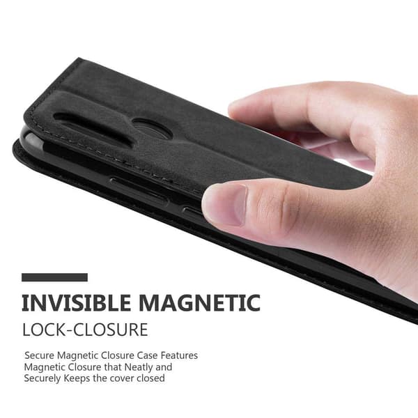 Huawei P20 LITE 2018 / NOVA 3E Fodral Skal Plånboksfodral Case med magnetisk stängning, ståfunktion och kortficka