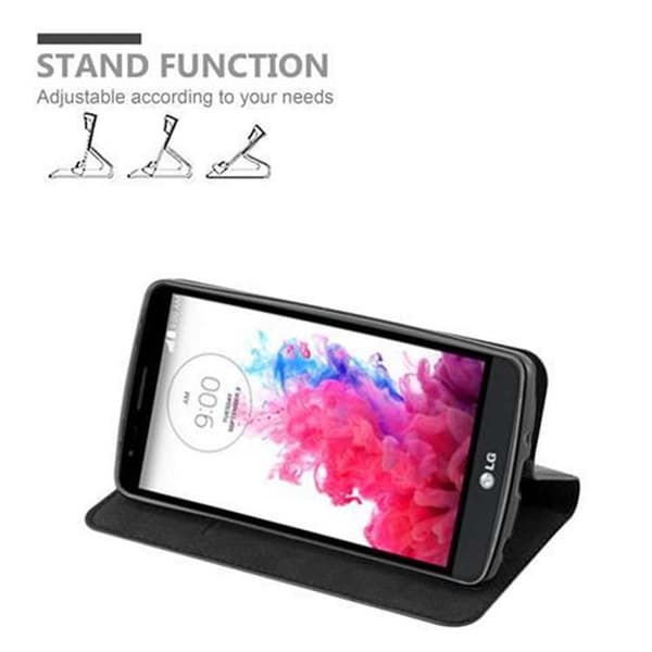 LG G3 STYLUS Suojakotelo Suojakuori Lompakkokotelo Matkapuhelinkotelo jossa magneettisuljenta, jalusta-toiminto ja korttitasku