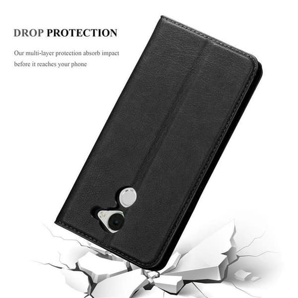 Huawei Enjoy 7 PLUS Suojakotelo Suojakuori Lompakkokotelo Matkapuhelinkotelo jossa magneettisuljenta, jalusta-toiminto ja korttitasku
