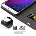 Miniatyrbild 4 av 7: Xiaomi Mi 5s PLUS Fodral Skal Plånboksfodral Case med magnetisk stängning, ståfunktion och kortficka