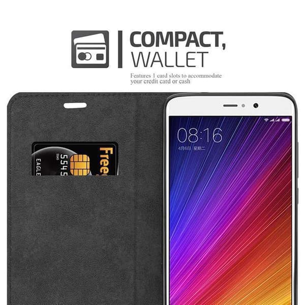 Xiaomi Mi 5s PLUS Fodral Skal Plånboksfodral Case med magnetisk stängning, ståfunktion och kortficka