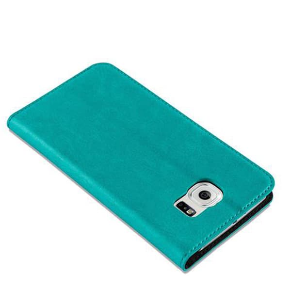 Samsung Galaxy S6 Suojakotelo Suojakuori Lompakkokotelo Matkapuhelinkotelo jossa magneettisuljenta, jalusta-toiminto ja korttitasku