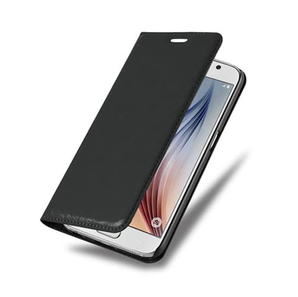 Samsung Galaxy S6 Suojakotelo Suojakuori Lompakkokotelo Matkapuhelinkotelo jossa magneettisuljenta, jalusta-toiminto ja korttitasku