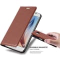 Pikkukuva 1 / 8: Samsung Galaxy S6 Suojakotelo Suojakuori Lompakkokotelo Matkapuhelinkotelo jossa magneettisuljenta, jalusta-toiminto ja korttitasku