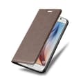Pikkukuva 8 / 8: Samsung Galaxy S6 Suojakotelo Suojakuori Lompakkokotelo Matkapuhelinkotelo jossa magneettisuljenta, jalusta-toiminto ja korttitasku