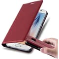 Pikkukuva 1 / 7: Samsung Galaxy S6 Suojakotelo Suojakuori Lompakkokotelo Matkapuhelinkotelo jossa magneettisuljenta, jalusta-toiminto ja korttitasku
