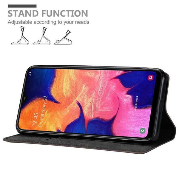 Samsung Galaxy A10 / M10 Suojakotelo Suojakuori Lompakkokotelo Matkapuhelinkotelo jossa magneettisuljenta, jalusta-toiminto ja korttitasku