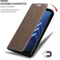 Miniatyrbild 8 av 9: Samsung Galaxy A8 2018 Fodral Skal Plånboksfodral Case med magnetisk stängning, ståfunktion och kortficka