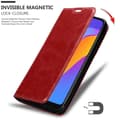 Miniatyrbilde 4 av 8: Lommebokdeksel til Honor 8A Deksel med magnetisk lukking, stativfunksjon og kortlomme